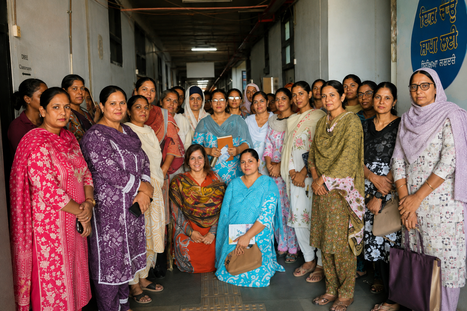 Women taking part in a Punjabi Samvad community programme